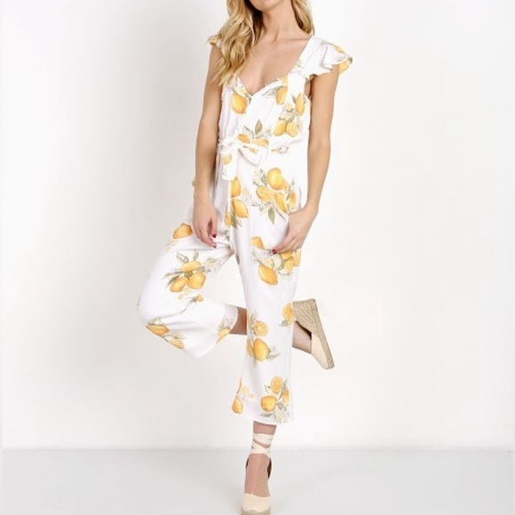 EUC For Love & Lemons Limonada Onesie jumpsuit romper Summer whimsical size XS - Picture 3 of 13